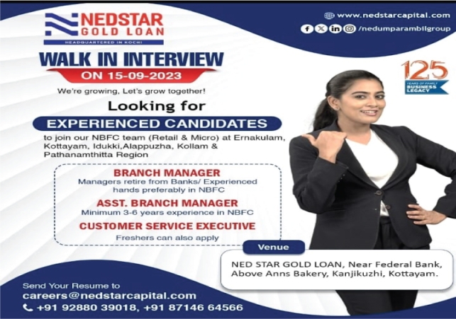 KOTTAYAM-VACANCY
